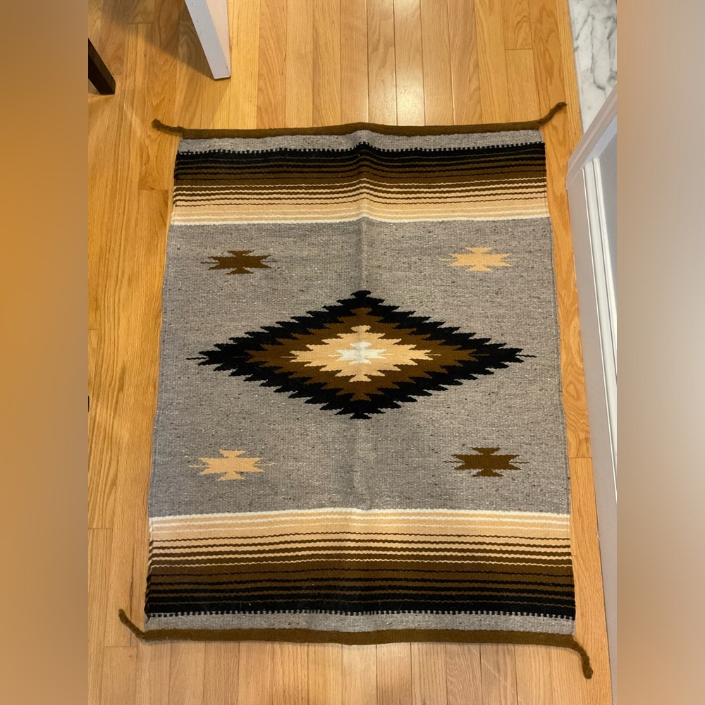 Vintage saddle blanket 100% wool